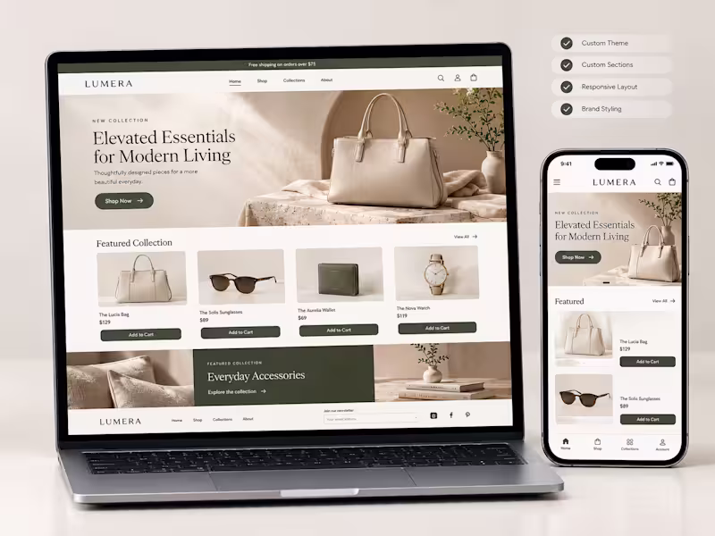 Cover image for Shopify Theme Customization
