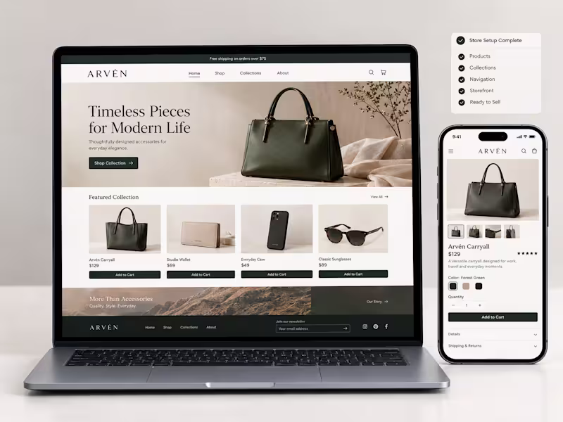 Cover image for Shopify Store Setup