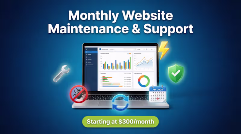 Cover image for Website Care Plan: Updates, Speed & Security