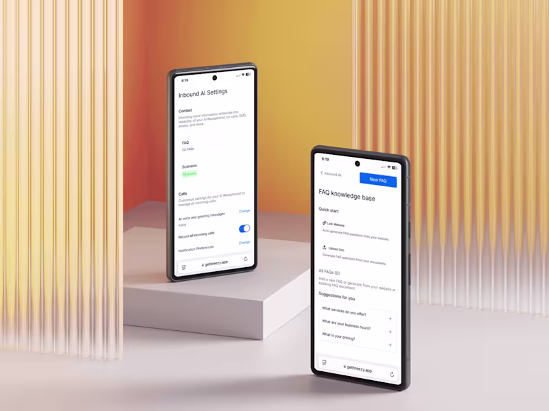 Cover image for Breezy AI (AI Receptionist Agent)