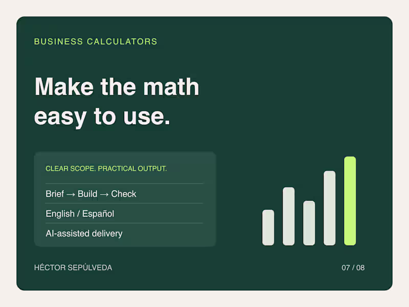 Cover image for Custom Pricing, Cost or Quote Calculator