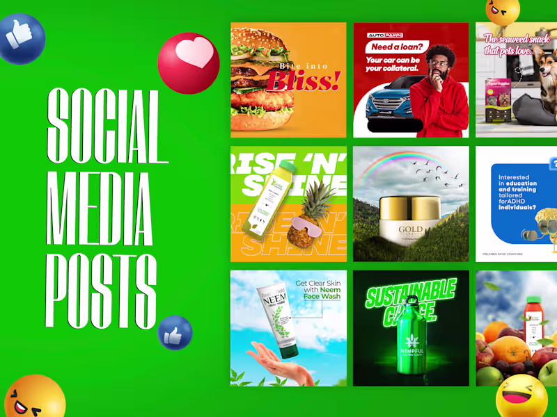 Cover image for Social media ad creatives\Post Design