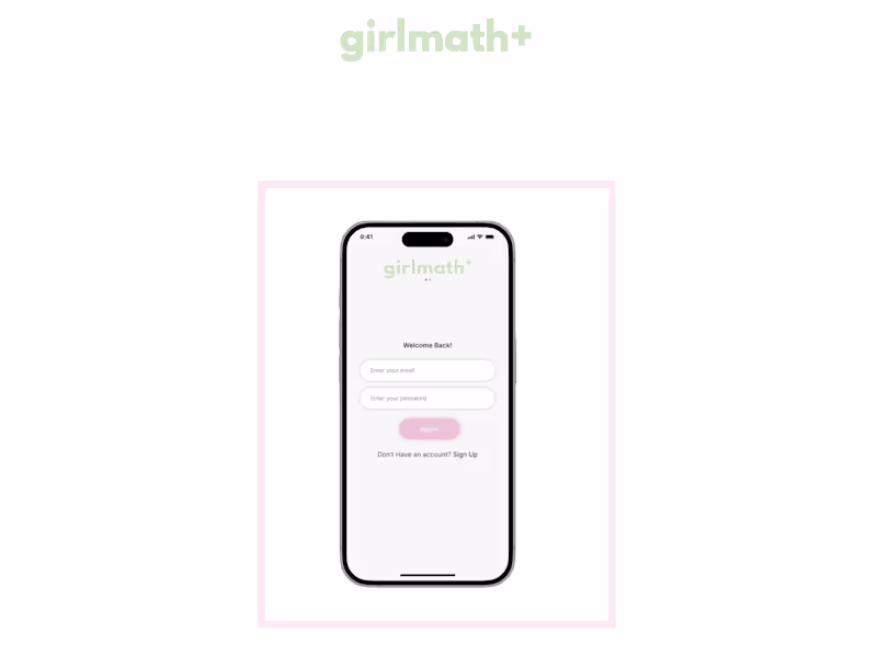 Cover image for GirlMath AI App Development
