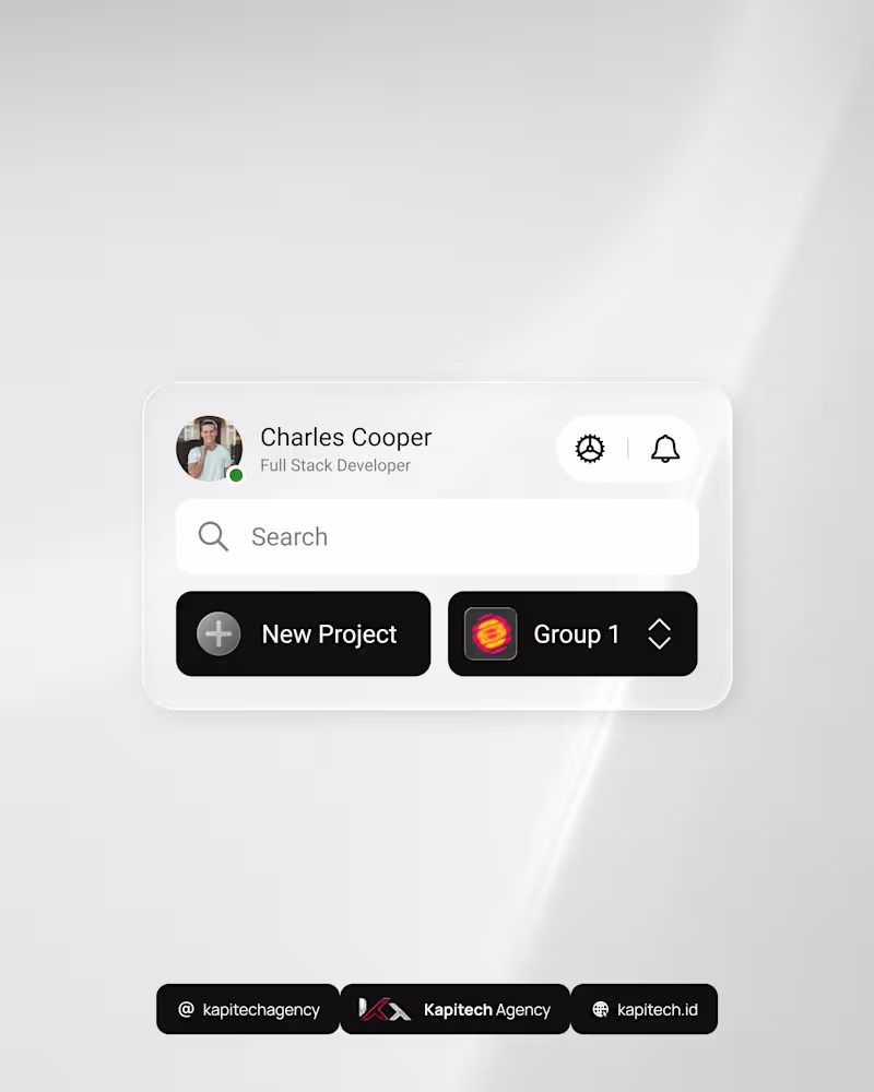 Cover image for A user interface design concept