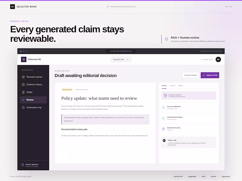 Cover image for RAG Workflow Prototype