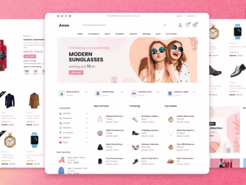Cover image for Ecommerce Website Development and Maintenance