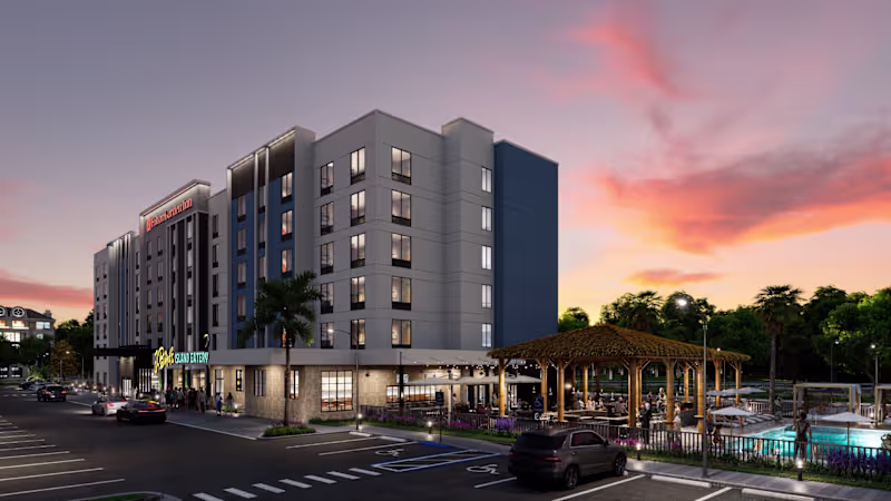Cover image for Hilton Garden Inn Architectural Visualization & Animation