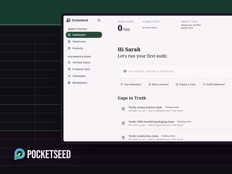 Cover image for PocketSeed — finding the product inside the vision