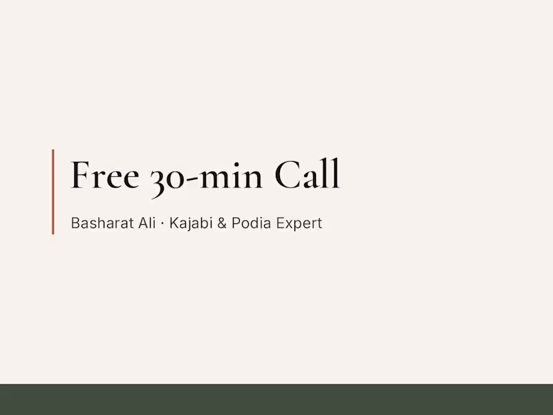Cover image for Free 30-min Call