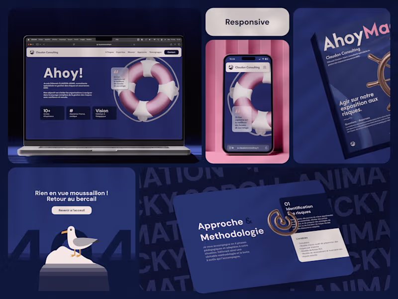 Cover image for Claudon Consulting - Website