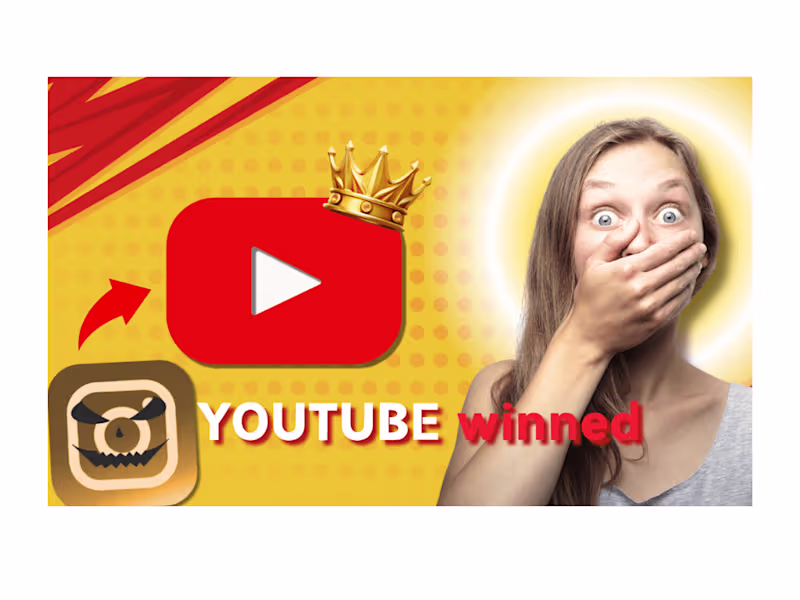 Cover image for YouTube vs Instagram {sample vide of basic editing}