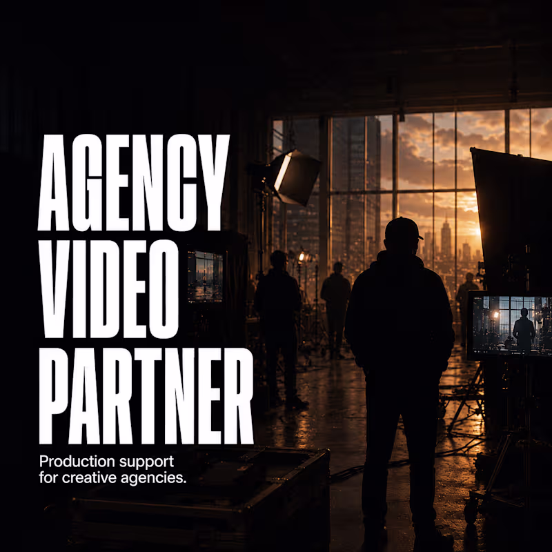 Cover image for Agency Partner Video Production