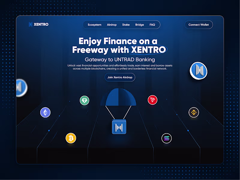 Cover image for Crypto Airdrop Website on framer