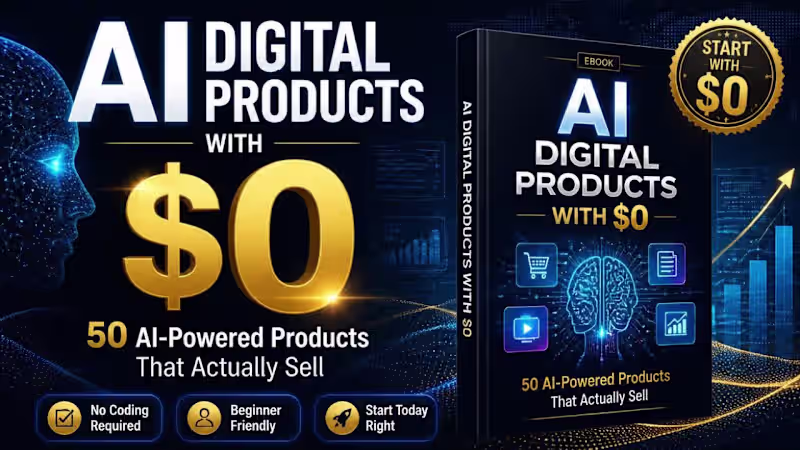 Cover image for 50 AI-Powered Products That Actually Sell