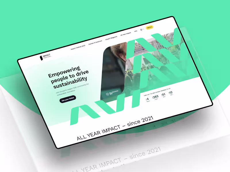 Cover image for Impact Festival | Event Web Application