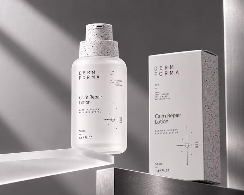 Cover image for DERM FORMA — Dermocosmetic Branding