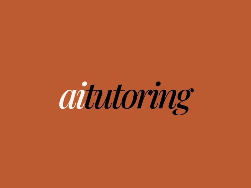 Cover image for Tech & AI Tutoring (1:1 or Small Groups)