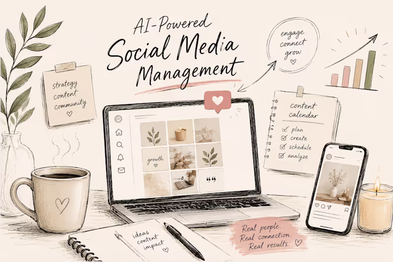 Cover image for AI-Powered Social Media Management