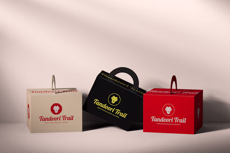 Cover image for Tandoori Trail Logo Design