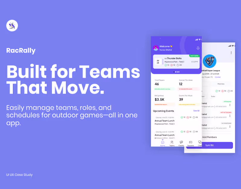 Cover image for Recrelly Mobile App Design