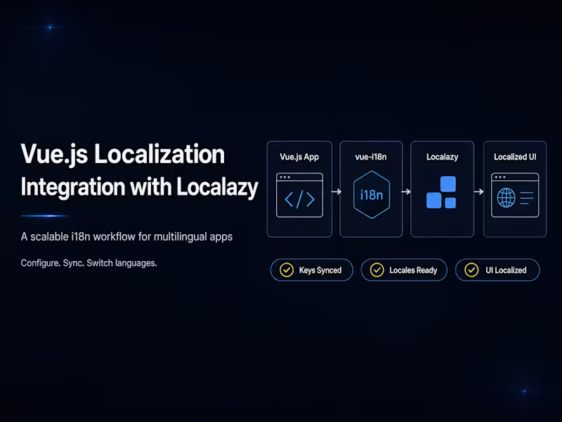 Cover image for Vue.js Localization Integration with Localazy