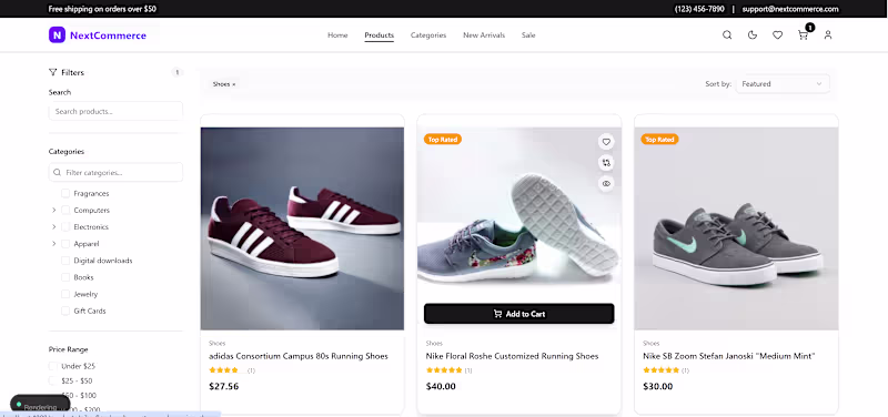 Cover image for eCommerce project