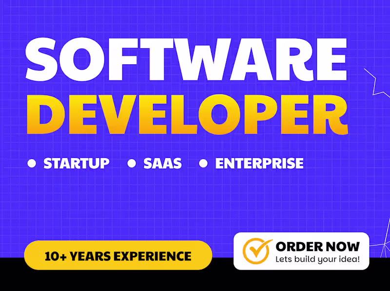 Cover image for Custom Web Applications, Saas and Business Software