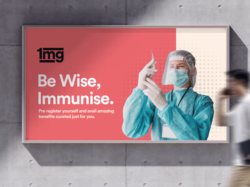 Cover image for Be wise, immunise 💉