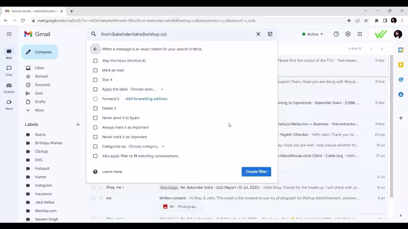 Cover image for Inbox Management Creating Labels & Filters - YouTube