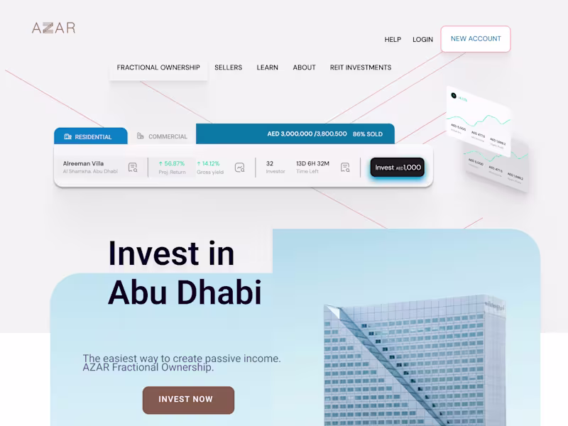 Cover image for Figma Landing Page with Prototype & Design System