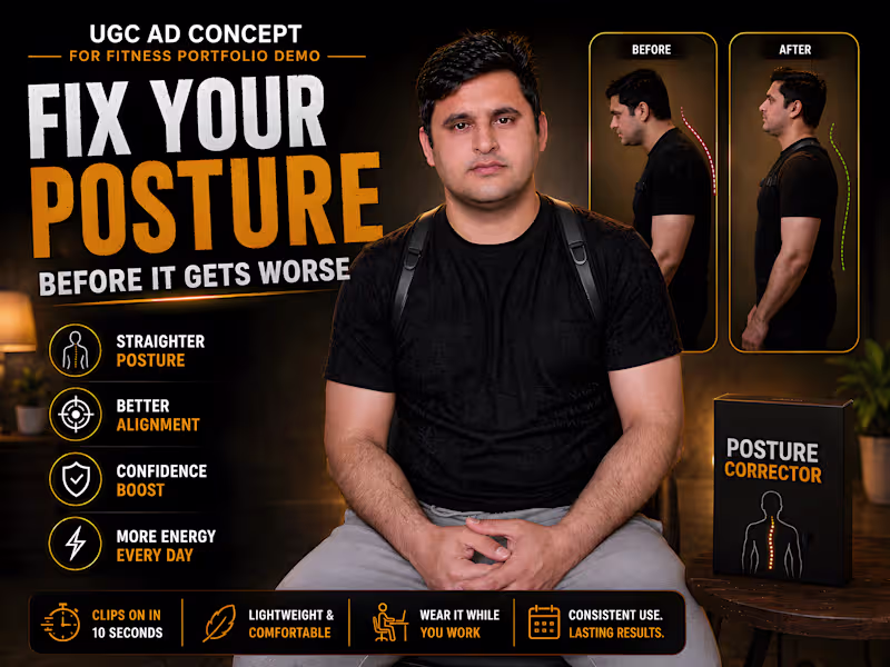 Cover image for Interactive Fitness UGC Ad |