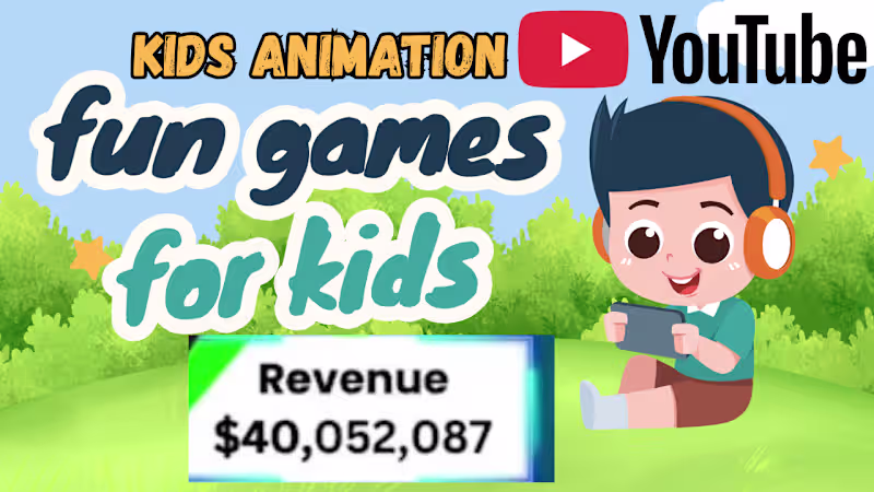 Cover image for Youtube Kids Animation