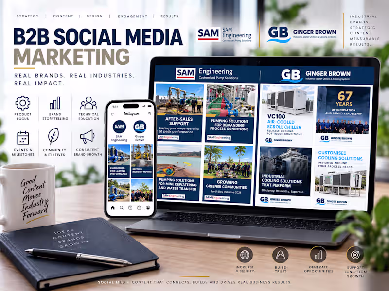 Cover image for I create and manage B2B