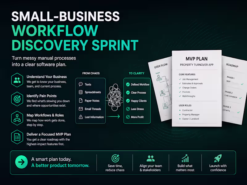 Cover image for Practical SaaS or Mobile MVP Build