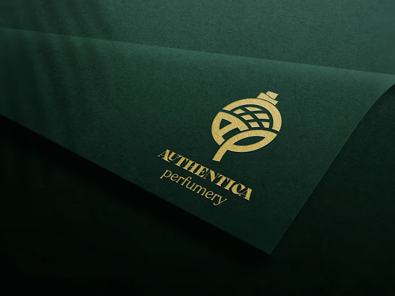 Cover image for Authentica Perfumery Logo Design Project
