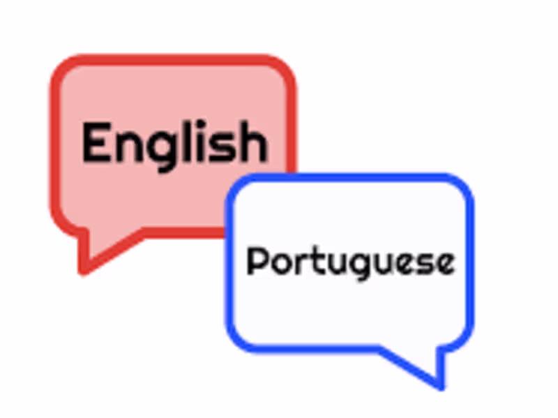 Cover image for Translate a document from English to Portuguese