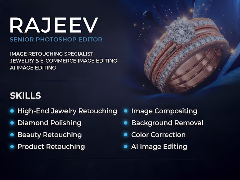 Cover image for Professional Image Editor | Photoshop Expert