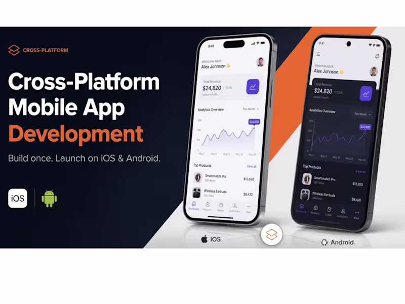 Cover image for I will develop IOS and android mobile applications