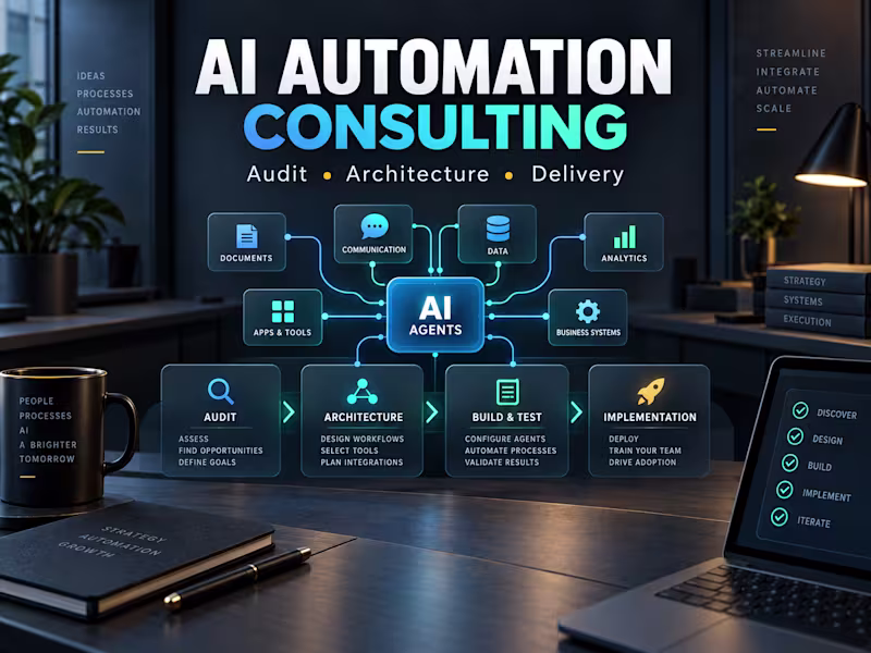 Cover image for AI Automation Consulting: Audit, Architecture and Delivery