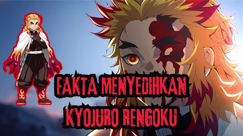 Cover image for INILAH FAKTA MENYEDIHKAN KYOJURO RENGOKU SI PILAR API #kimetsun…