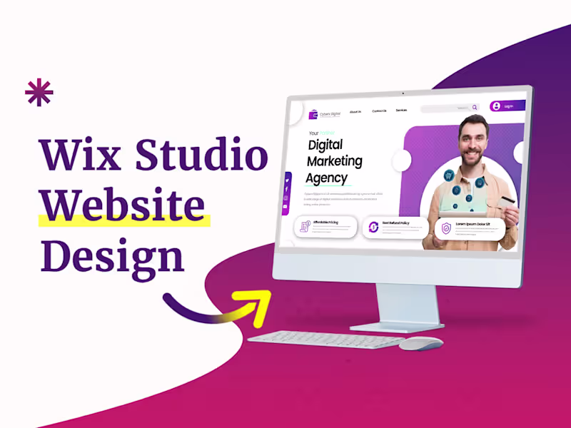 Cover image for I will craft a professional Wix Studio Website