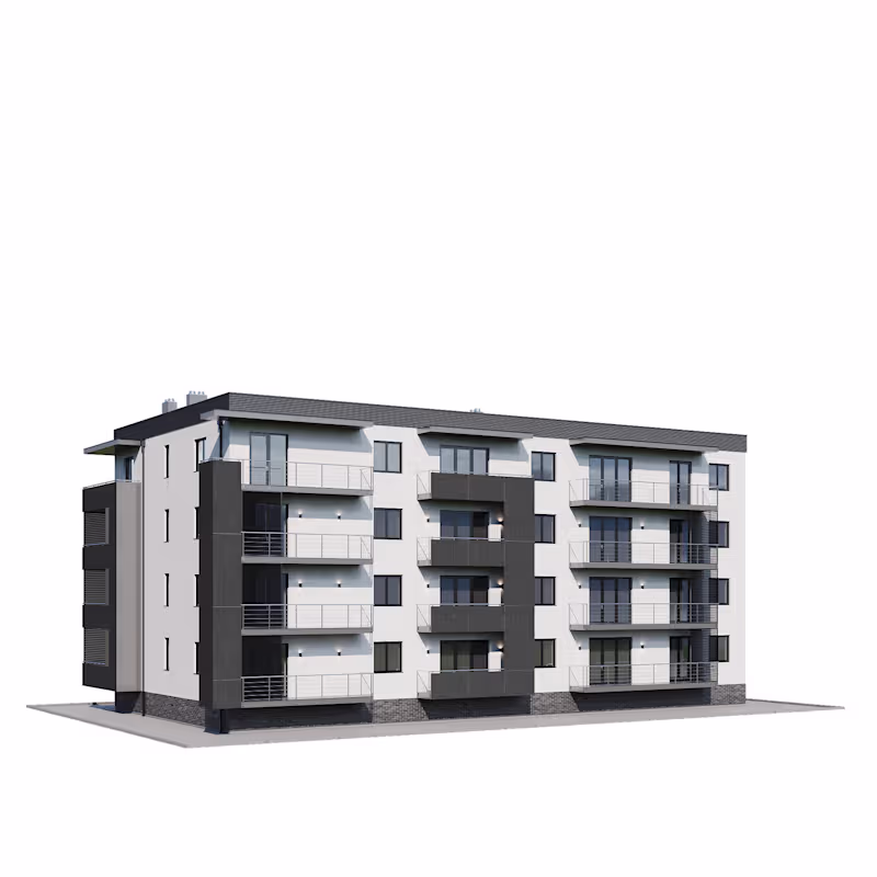 Cover image for 2D-to-3D BIM Conversion — Multi-Story Residential & Apartments