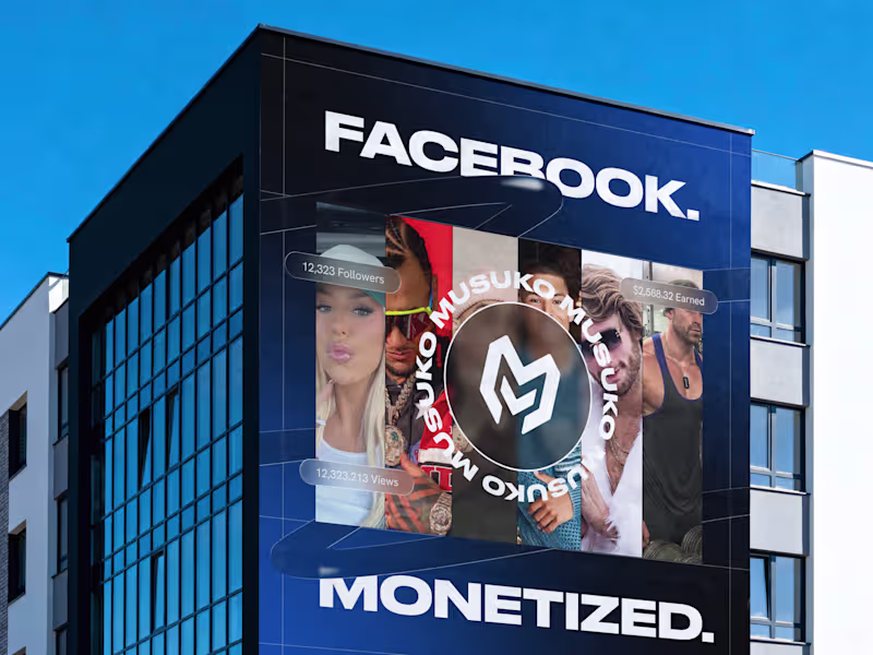 Cover image for Musuko Media - Re - Brand Identity 