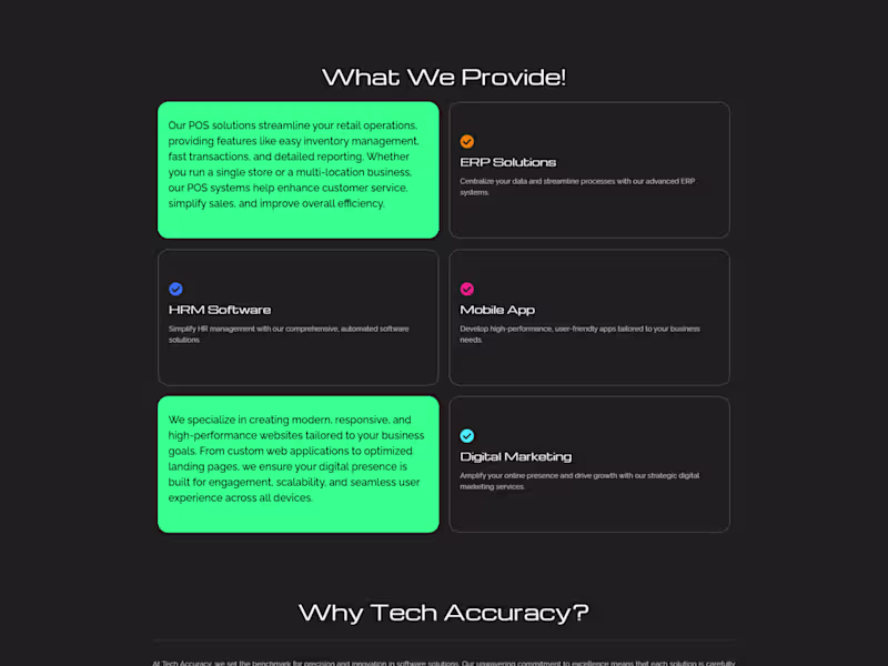 Cover image for TechAccuracy — Software Development & IT Solutions