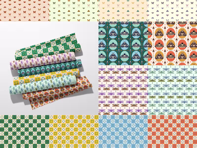 Cover image for Insect Surface Pattern Collection