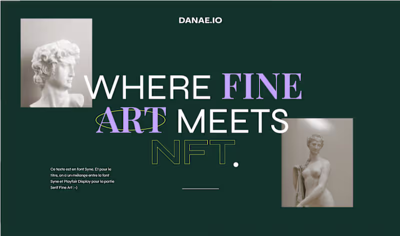 Cover image for Danaë.io - Branding 🔱