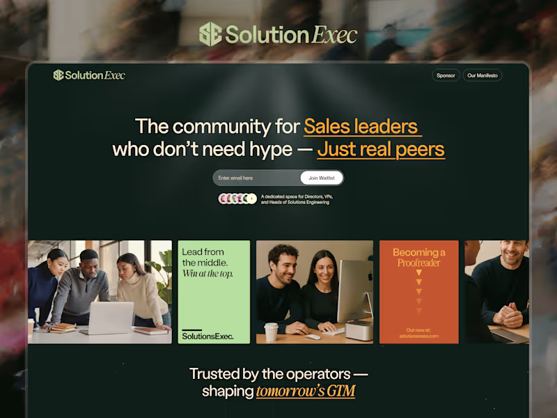Cover image for SolutionExec — Brand, Platform & Growth Engine