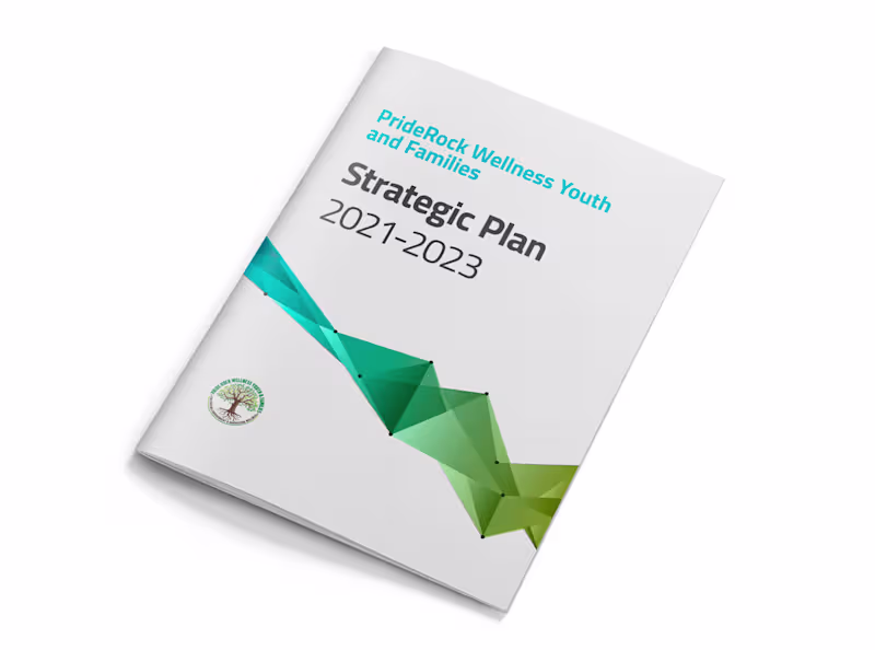 Cover image for PrideRock- Strategy Plan 2021/23 