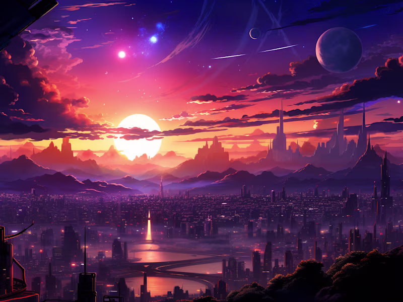 Cover image for Artificial Dawn Landing Page Design
