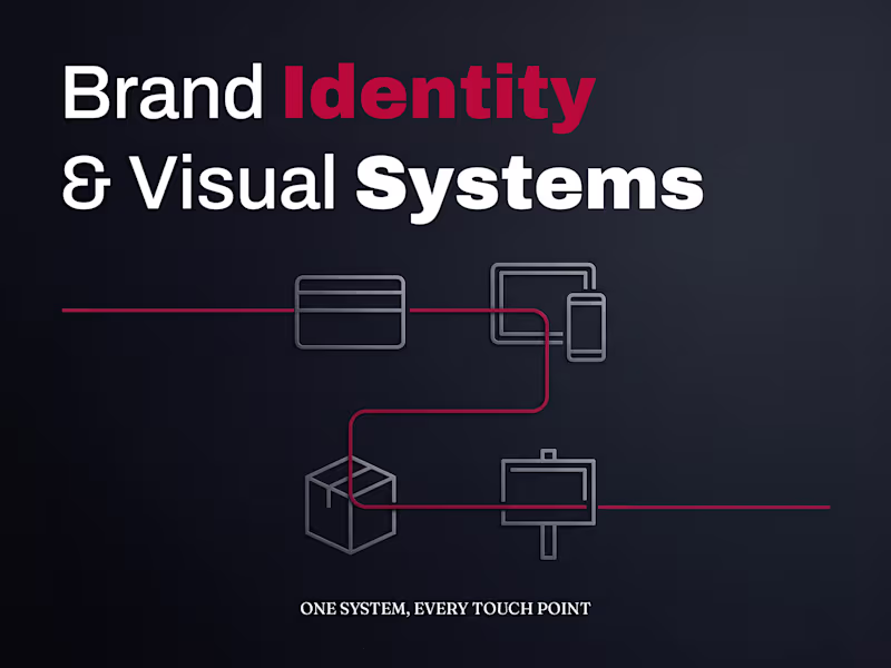 Cover image for Brand Identity & Visual Systems